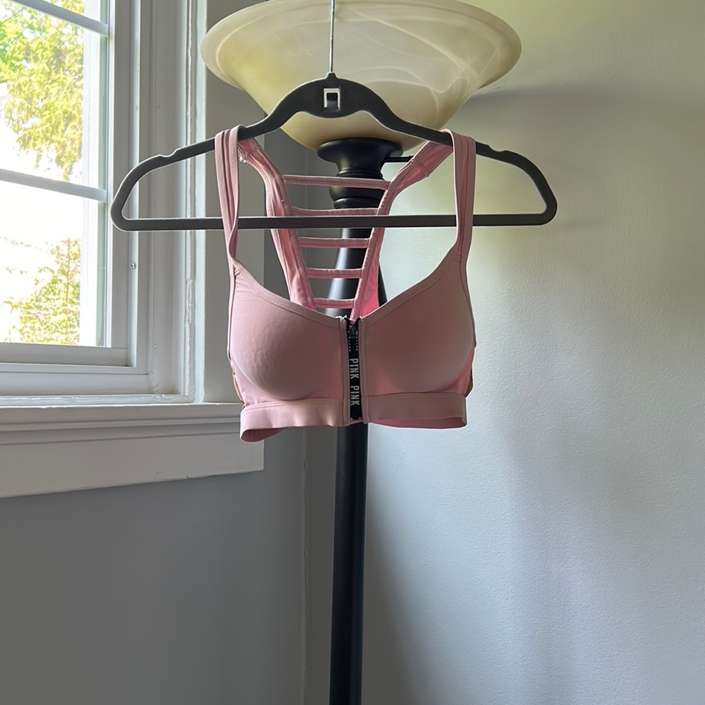 PINK ultimate push up sports bra